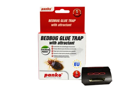 Pułapka lepowa na pluskwy z feromonem wabiącym - PANKO 5 szt.