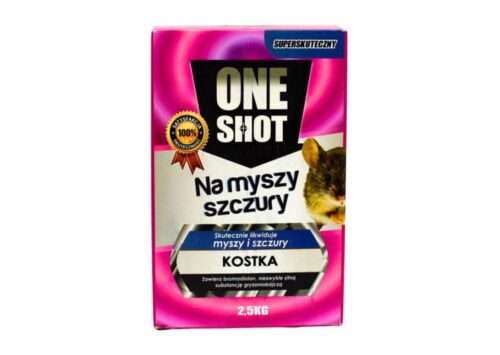 Zdjęcie produktu Trutka na Myszy i Szczury Kostka Bromadiolon, WAGA: 2,5 kg
