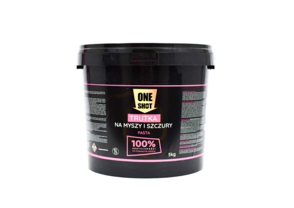 Zdjęcie produktu Skuteczna Pasta na Szczury i Myszy – Bromadiolon, WAGA: 5 kg