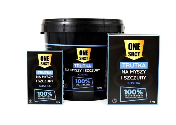 Zdjęcie produktu: Trutka na Myszy i Szczury Kostka Bromadiolon