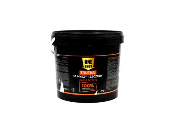 Zdjęcie produktu Zatrute ziarno na gryzonie – Myszy i Szczury – Brodifakum, WAGA: 5 kg