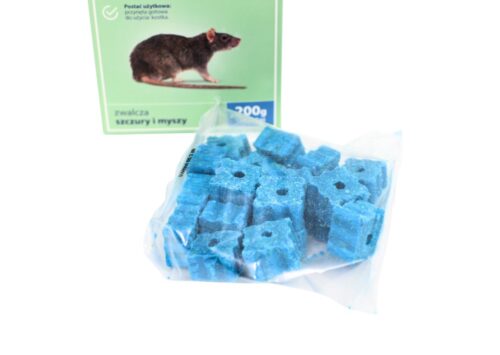 RAT KILLER KOSTKA TRUTKA NA MYSZY I SZCZURY BRODIFAKUM 200G