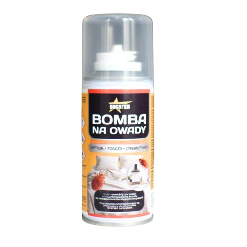 BOMBA NA PLUSKWY, KARALUCHY, MUCHY SILNY AEROZOL NA INSEKTY