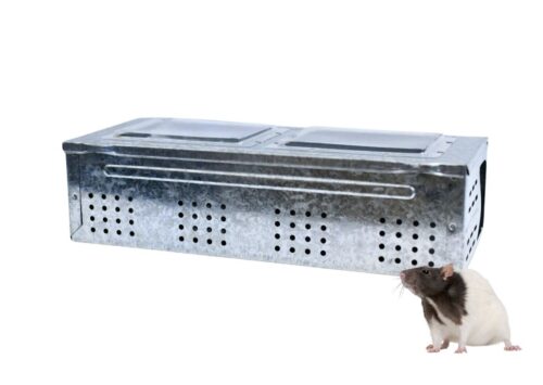 Zdjęcie produktu: DUŻA PUŁAPKA ŻYWOŁOWNA NA SZCZURY ŻYWOŁAPKA Z SZYBKĄ