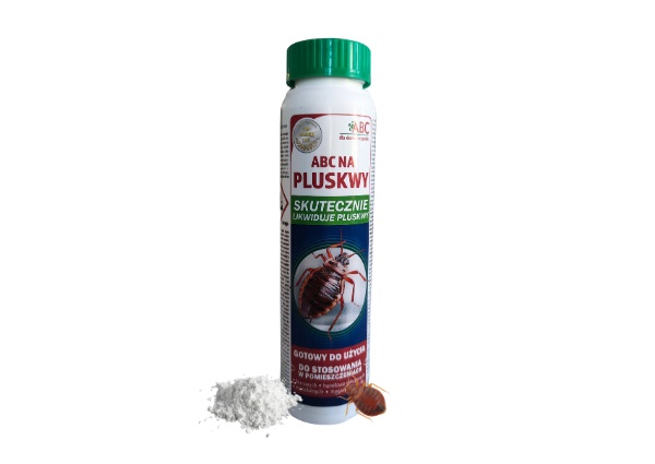 ABC Proszek na Pluskwy 150 g – środek z deltametryną do użytku wewnętrznego