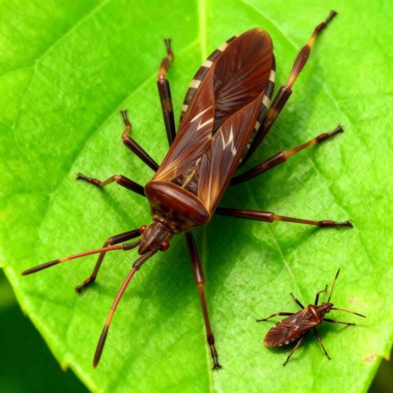 Wtyk amerykański 1 Wtyk amerykański na liściu