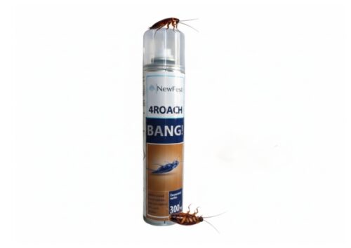 4Roach BANG! Aerozol na Owady Biegające 300 ml – karaluchy, prusaki, rybiki, pchły 4Roach BANG! Aerozol na Owady Biegające 300 ml – karaluchy, prusaki, rybiki, pchły