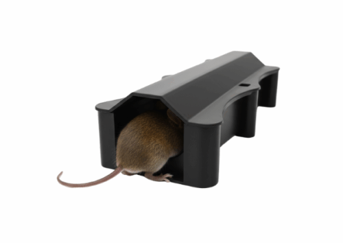 Karmnik KLIK Tunelowy na Gryzonie 34×10×9 cm – stacja deratyzacyjna do myszy i szczurów