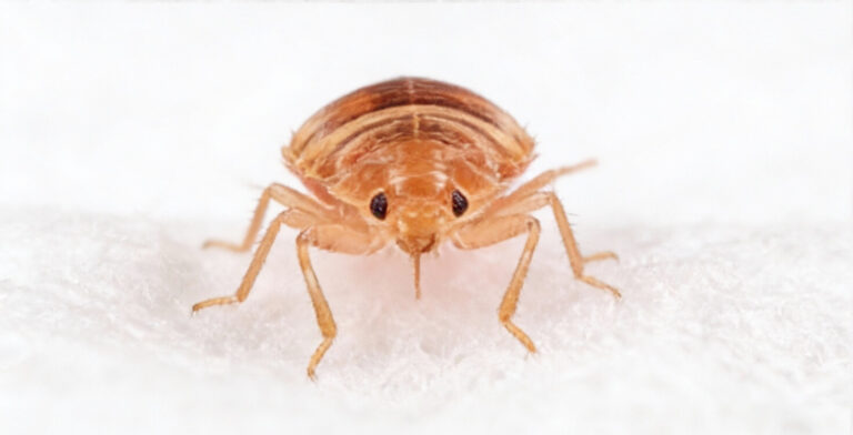 nimfa pluskwy z przodu