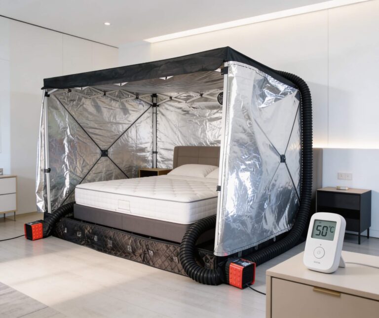 wygrzewanie pluskiew materac