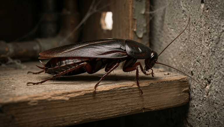 Czy karaluchy latają? 2 karaluch nie lata